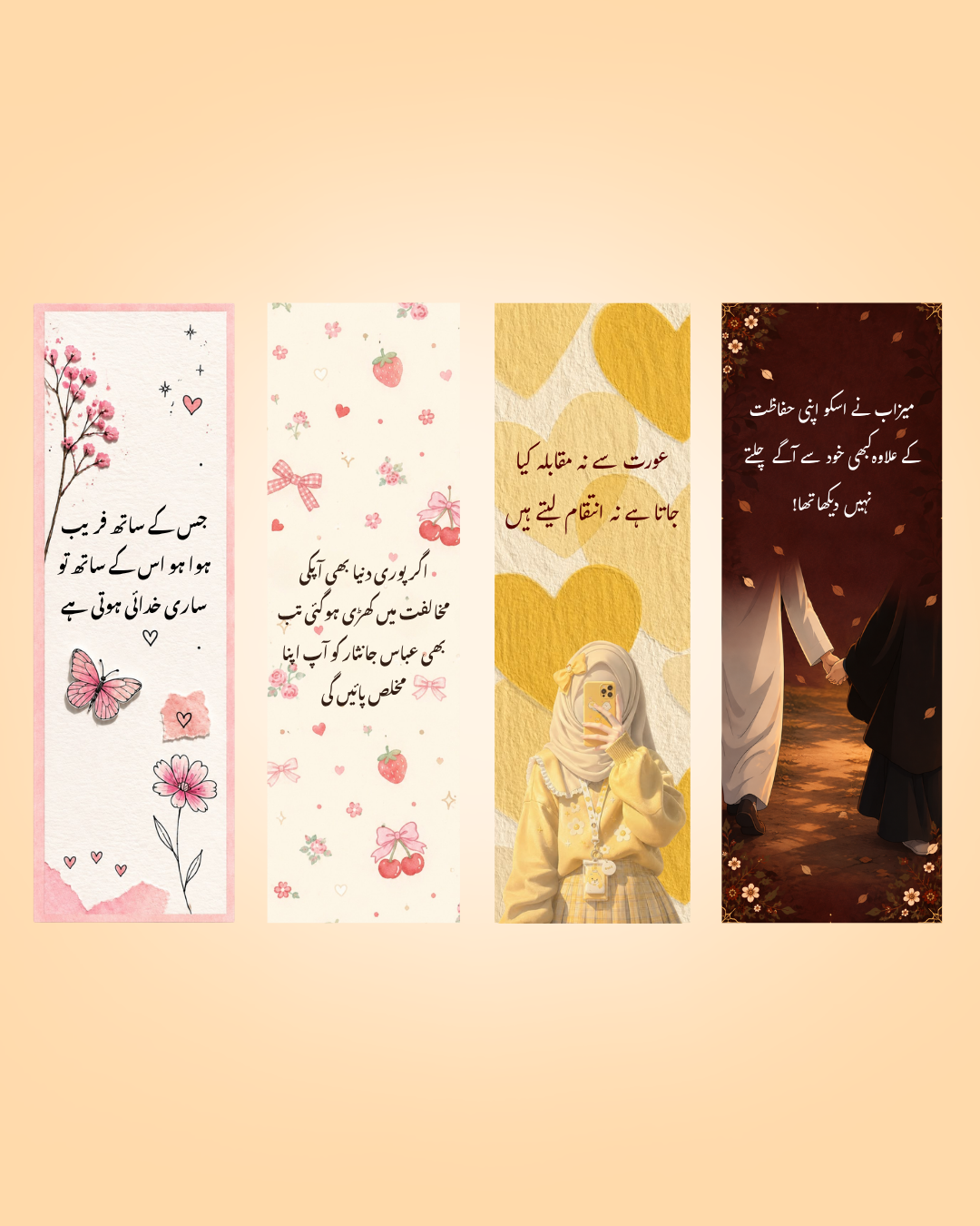 Customized Novel Bookmarks PrintxAura | Pack of 4, 8, 12, 16
