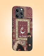 Custom QR code Persian Rug Character Phone Case | PrintxAura