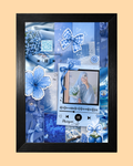 Personalized Pinterest Aesthetic Scannable QR Code Photo Frame | PrintxAura